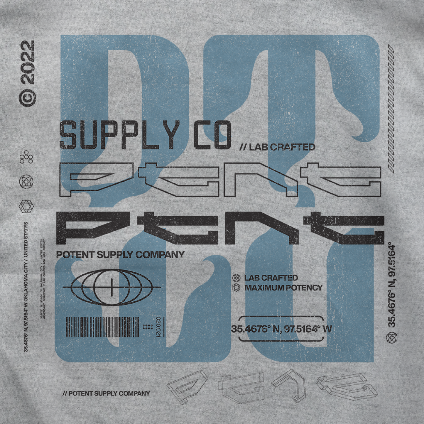 Potent Supply heavyweight Hoodie 0002