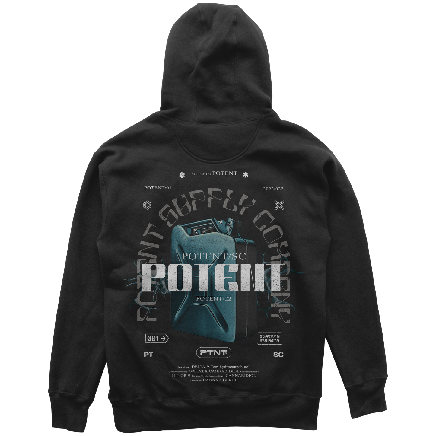 Potent Supply heavyweight Hoodie 0004