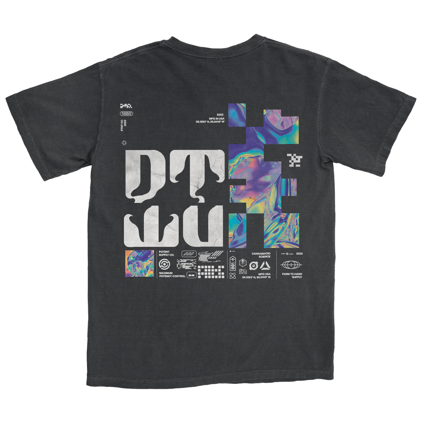 Potent Supply pigment-dyed heavyweight t-shirt 0006