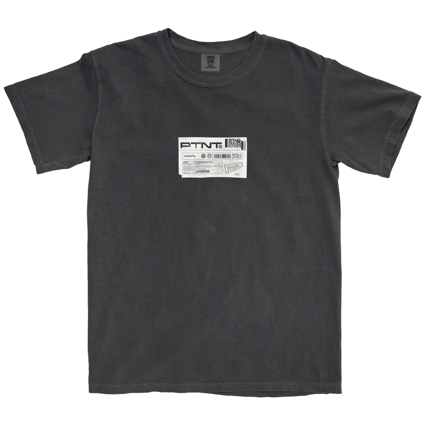 Potent Supply pigment-dyed heavyweight t-shirt 0007