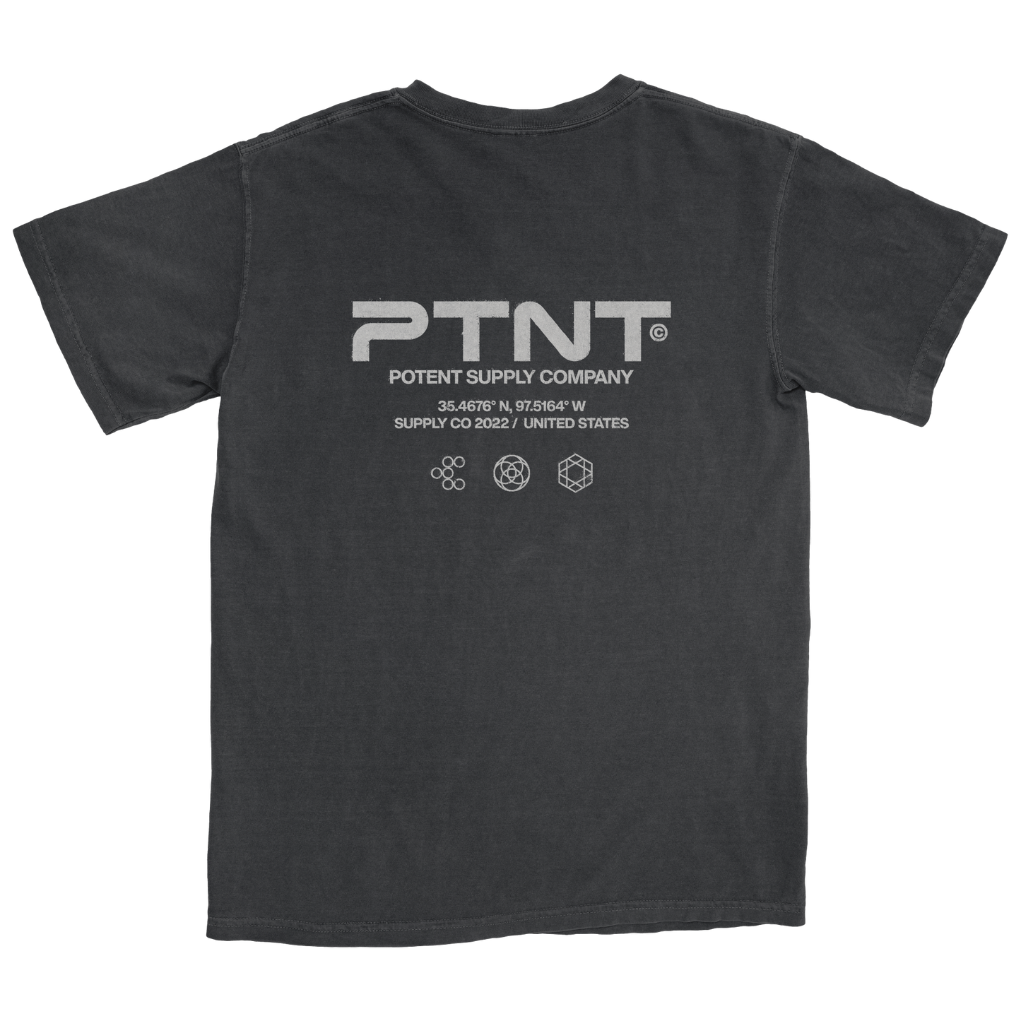 Potent Supply pigment-dyed heavyweight t-shirt 0010