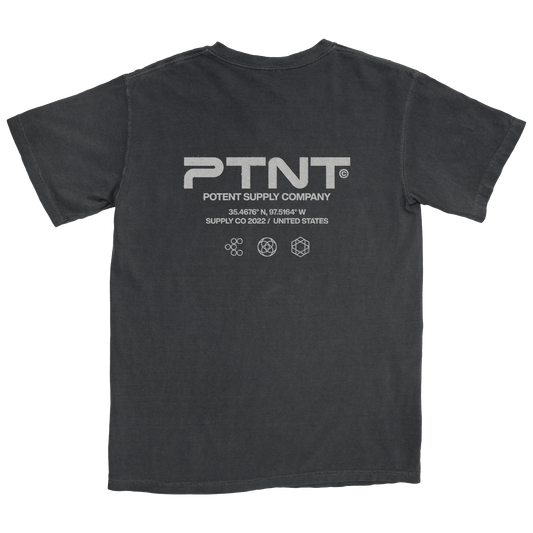 Potent Supply pigment-dyed heavyweight t-shirt 0010