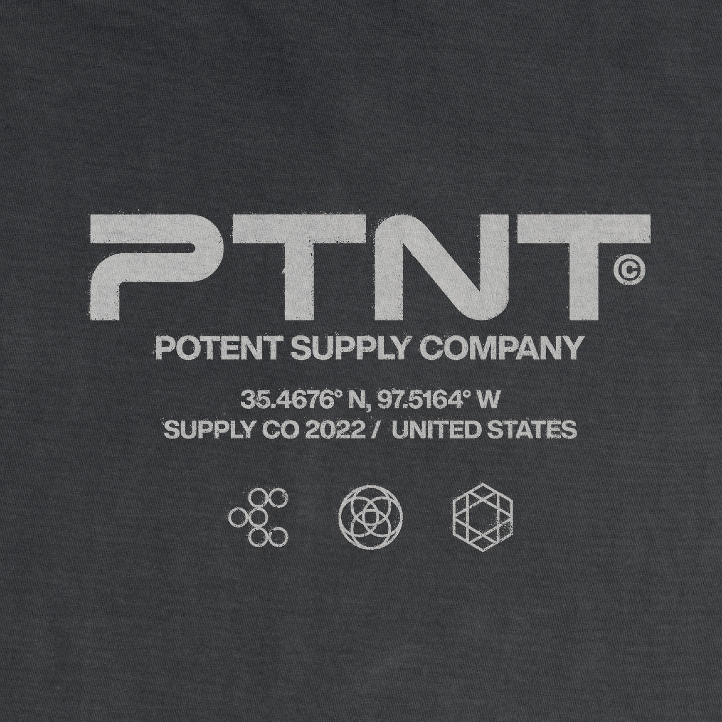 Potent Supply pigment-dyed heavyweight t-shirt 0010